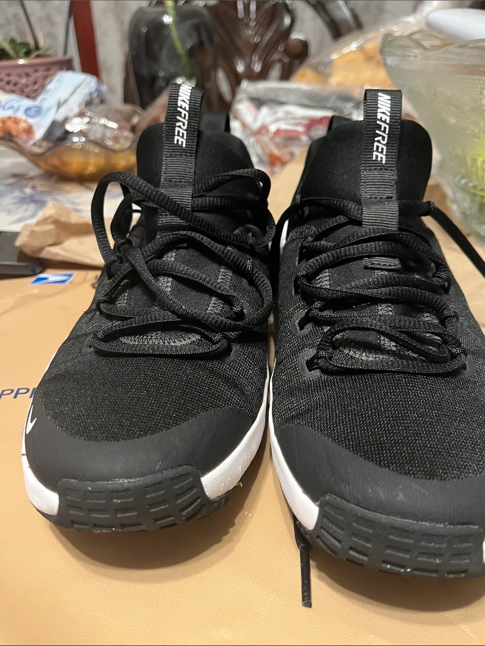 Nike Black and White women’s sneakers.